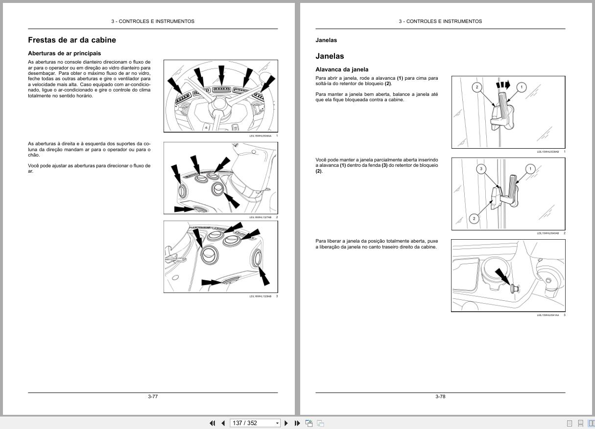 New Holland Wheel Loader W110D Tier 2 Operators Manual 51638074 2020 BR (2)