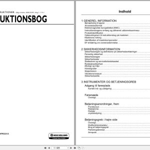 New Holland Wheel Loader W130D W170D Stage 4 Operators Manual 47932313 2017 DK (1)