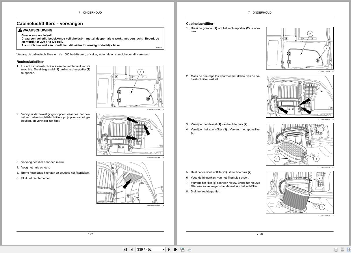 New Holland Wheel Loader W130D W170D Stage IV Operators Manual 48165631 2017 NL (2)