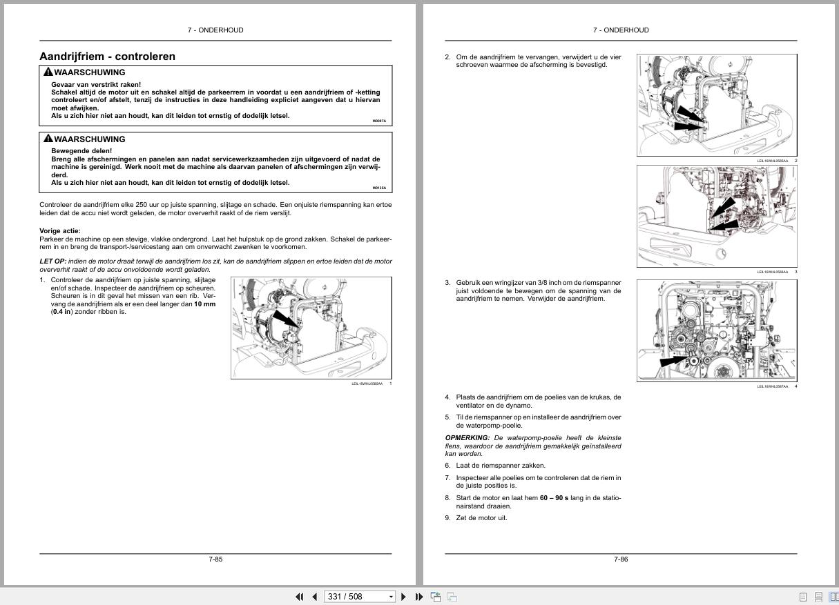 New Holland Wheel Loader W130D W170D Stage IV Operators Manual 51418863 2017 NL (2)