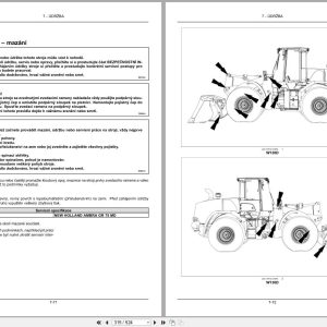 New Holland Wheel Loader W130D W170D Stage Iv Operators Manual 51576055 2019 Cz (2)