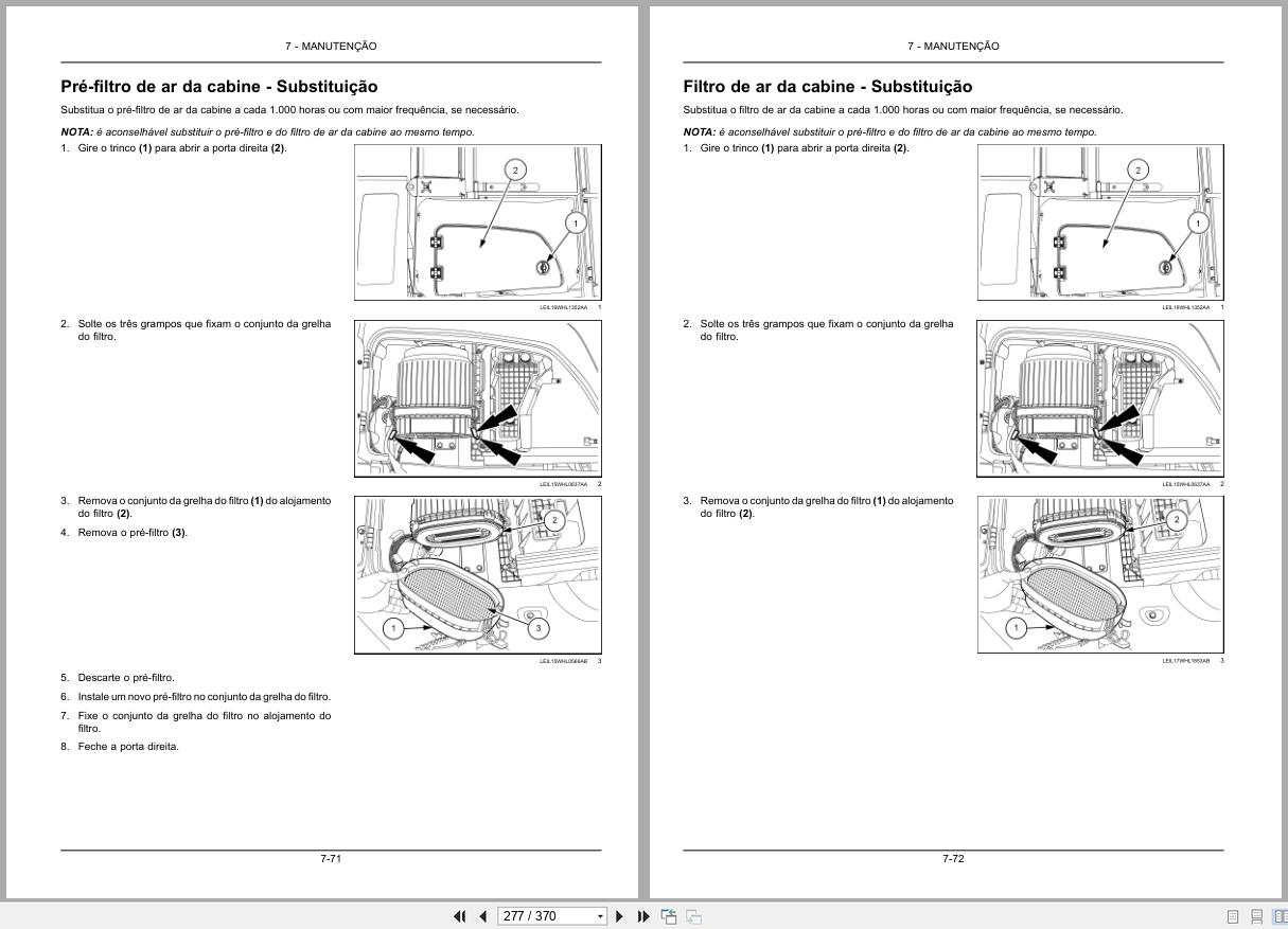 New Holland Wheel Loader W130D W170D Tier 2 Operators Manual 51614696 2019 BR (2)