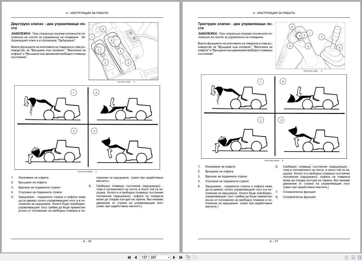 New Holland Wheel Loader W170C Operators Manual 84492299 2011 BG (2)