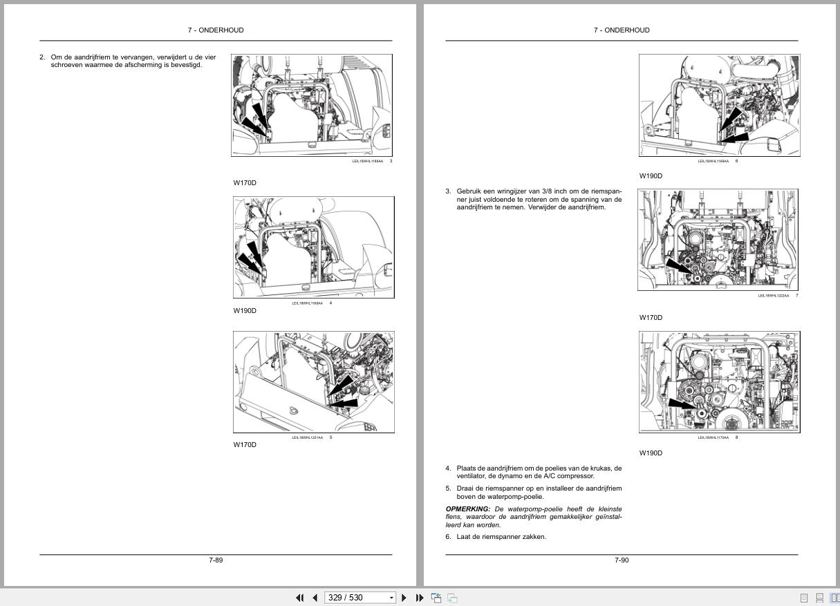 New Holland Wheel Loader W170D W190D Stage V Operators Manual 51481809 2019 NL (2)