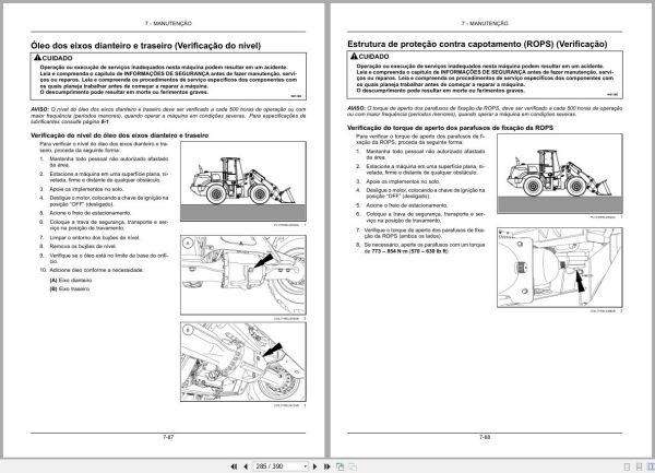 New Holland Wheel Loader W190B Operators Manual 90457340 2020 Br (2)