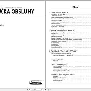New Holland Wheel Loader W190D Stage IV Operators Manual 51418951 2017 CZ (1)