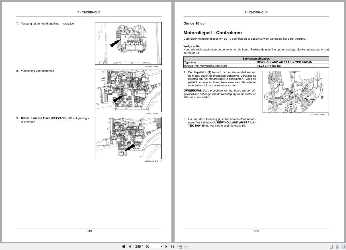 New Holland Wheel Loader W190D Stage IV Operators Manual 51576093 2019 NL (2)