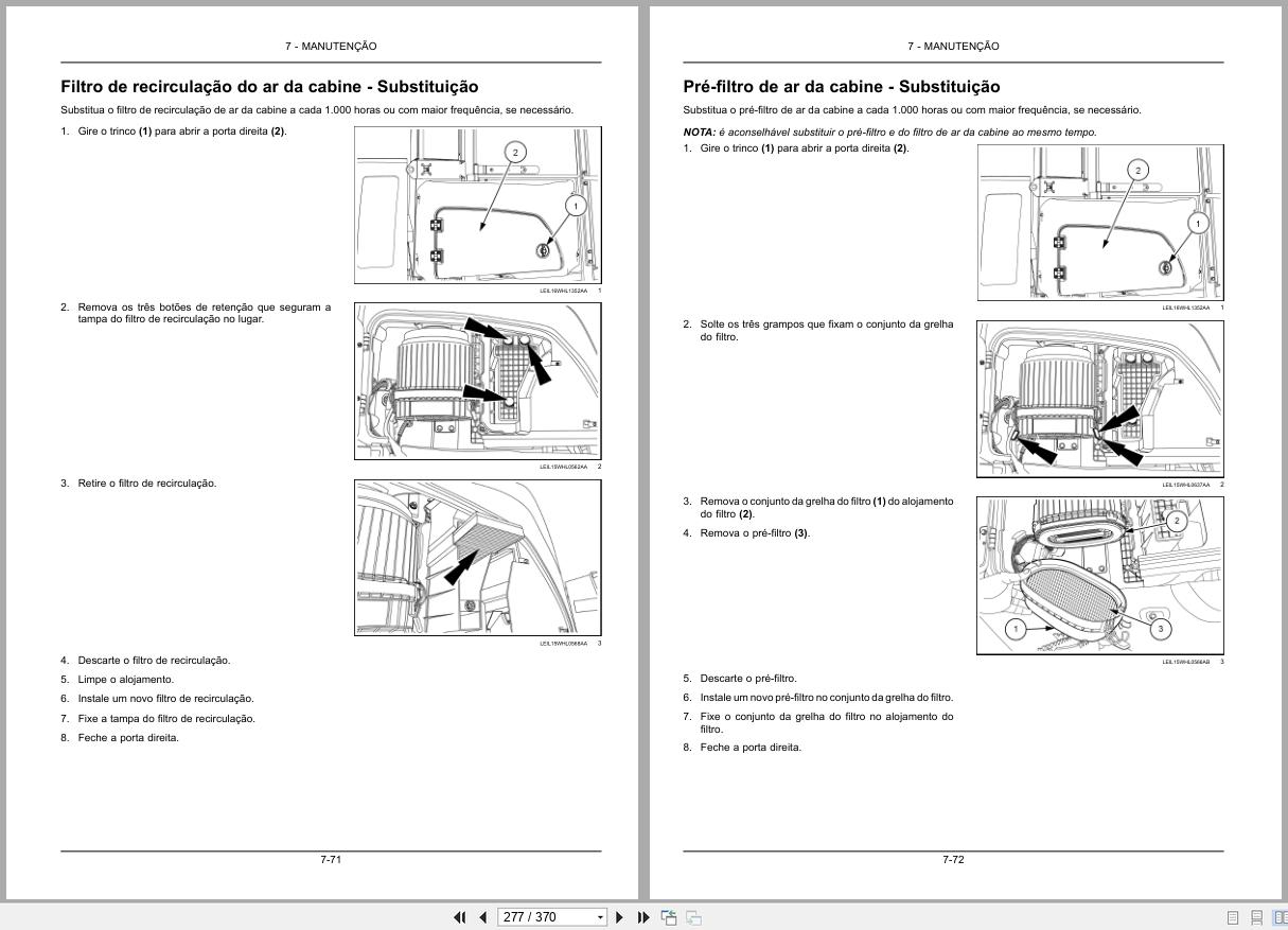 New Holland Wheel Loader W190D W230D Tier 2 Operators Manual 51614699 2019 BR (2)