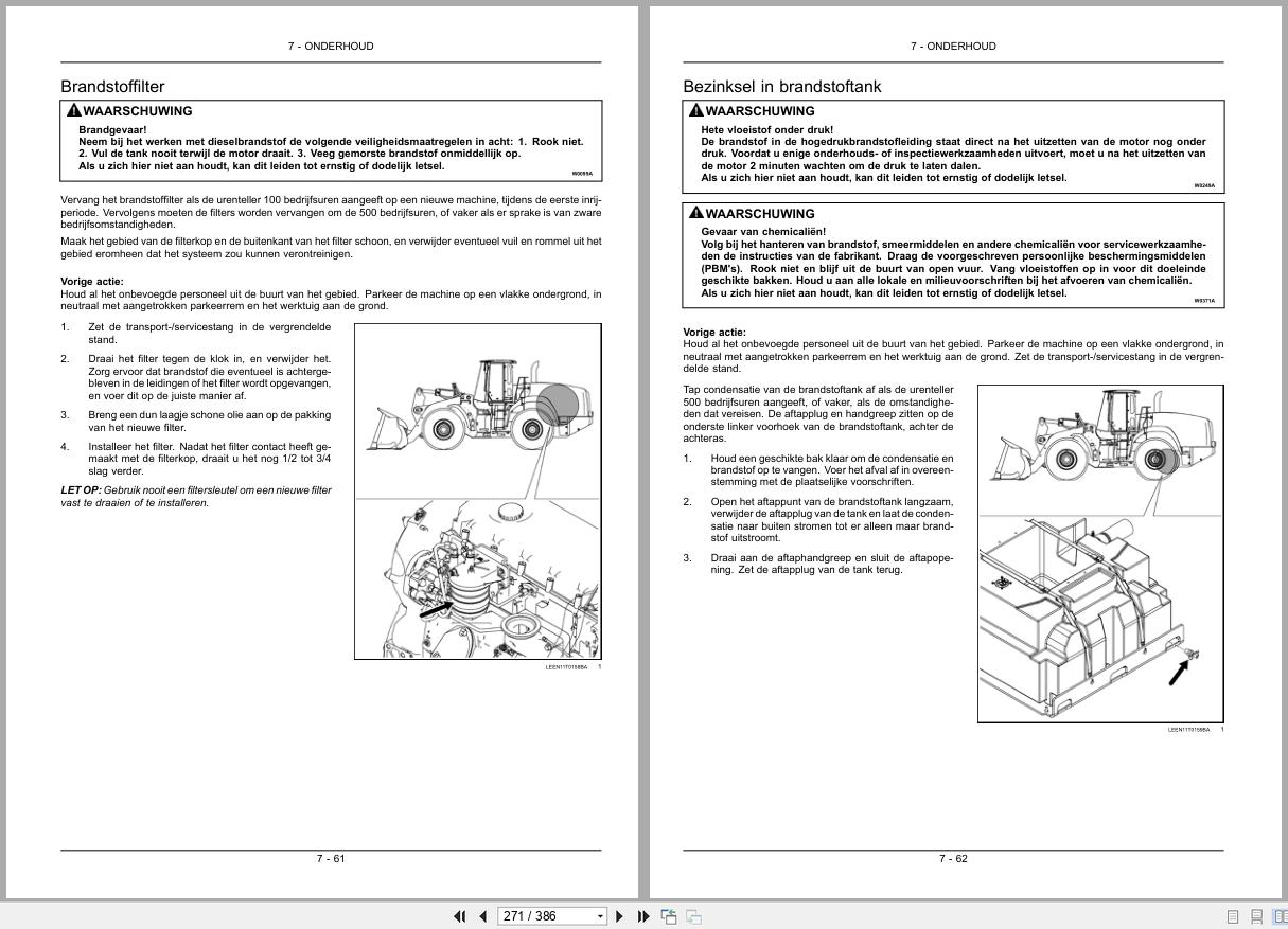 New Holland Wheel Loader W270C W300C Operators Manual 84473836 2012 NL (2)