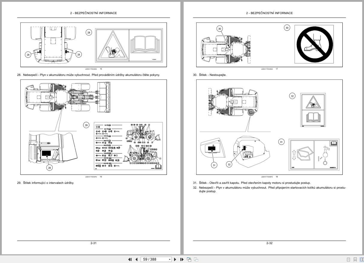 New Holland Wheel Loader W270C W300C Tier 4 Operators Manual 47563941 2013 CZ (2)
