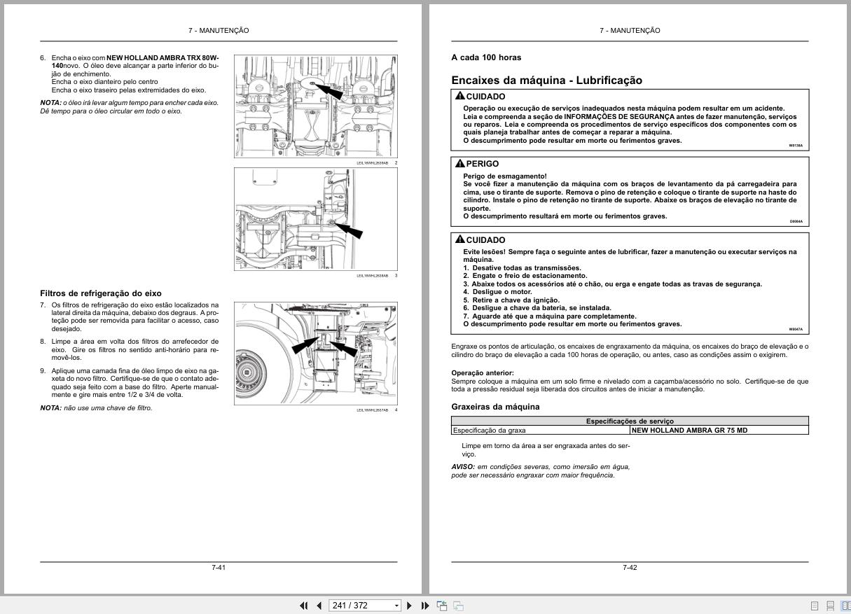 New Holland Wheel Loader W270D W300D Tier 2 Operators Manual 51638136 2020 BR (2)