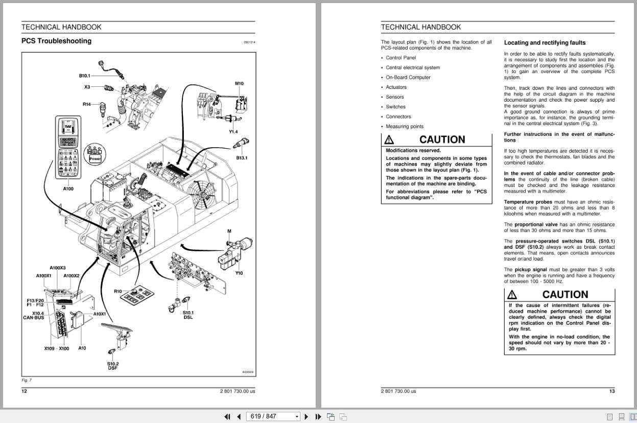 New Holland Wheeled Excavator EW160 591502 Up Service Manual 73179372 (2)