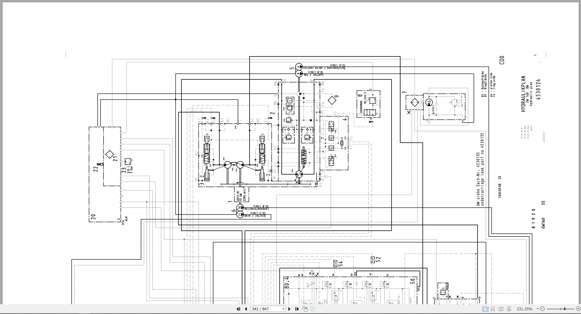 New Holland Wheeled Excavator EW160 591502 Up Service Manual 73179372 (4)