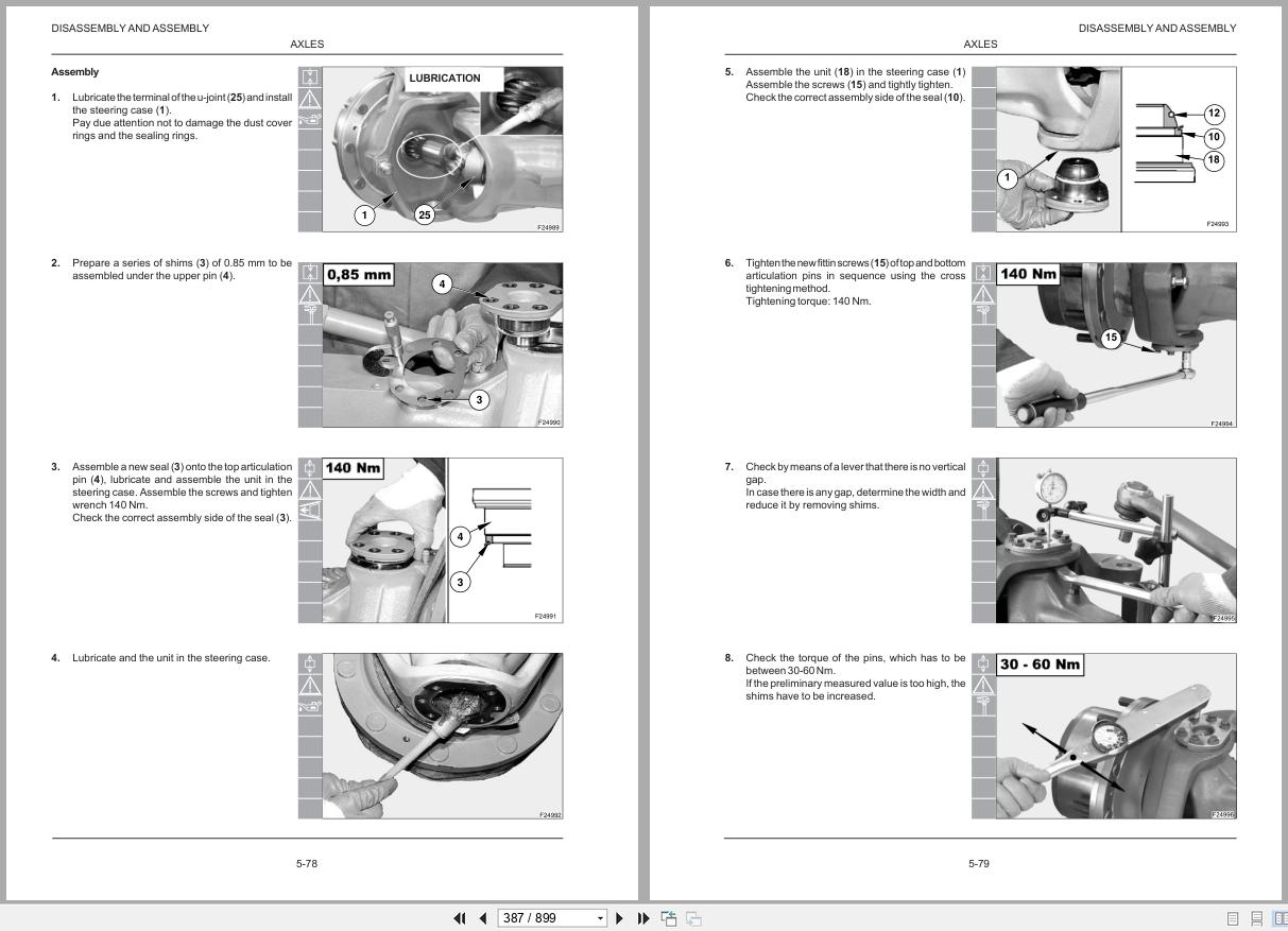 New Holland Wheeled Excavator MH2.6 MH3.6 Workshop Manual 60413477 2005 (2)