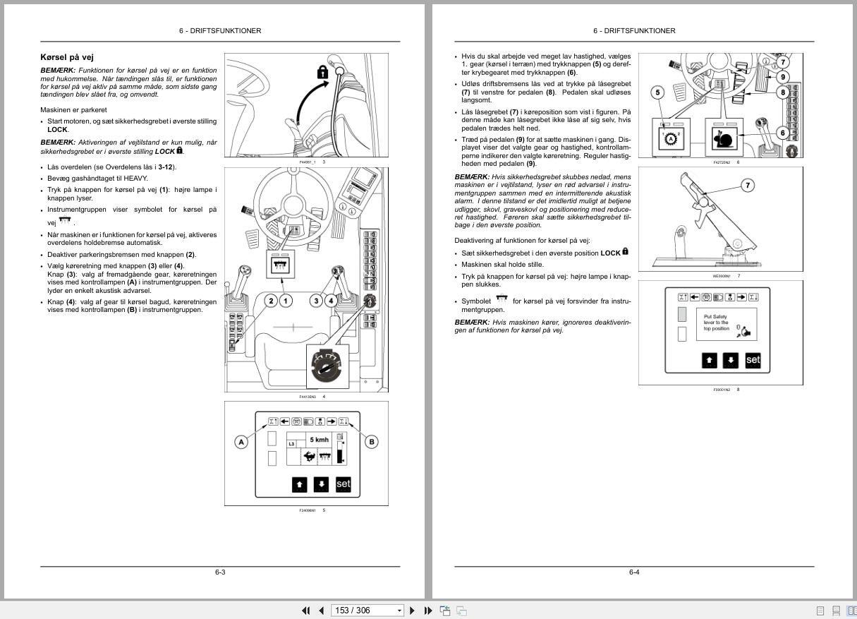 New Holland Wheeled Excavator WE170B WE190B Operators Manual 47476376 2012 DK (2)