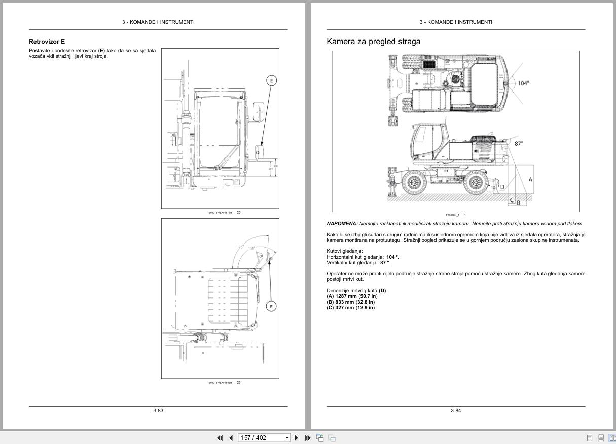 New Holland Wheeled Excavator WE170B WE190B Operators Manual 47986794 2016 HR (2)