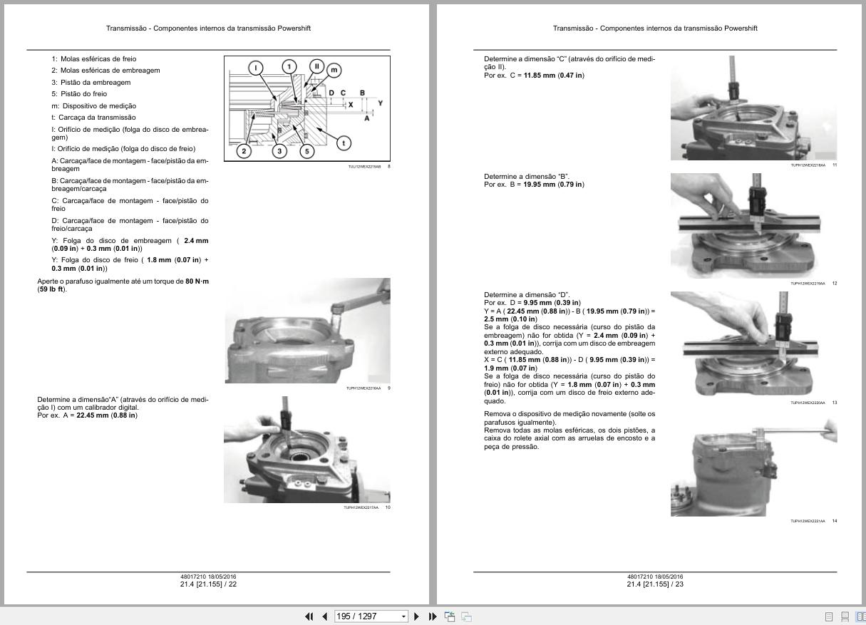 New Holland Wheeled Excavator WE170B WE190B Service Manual 48017210 2016 BR (2)