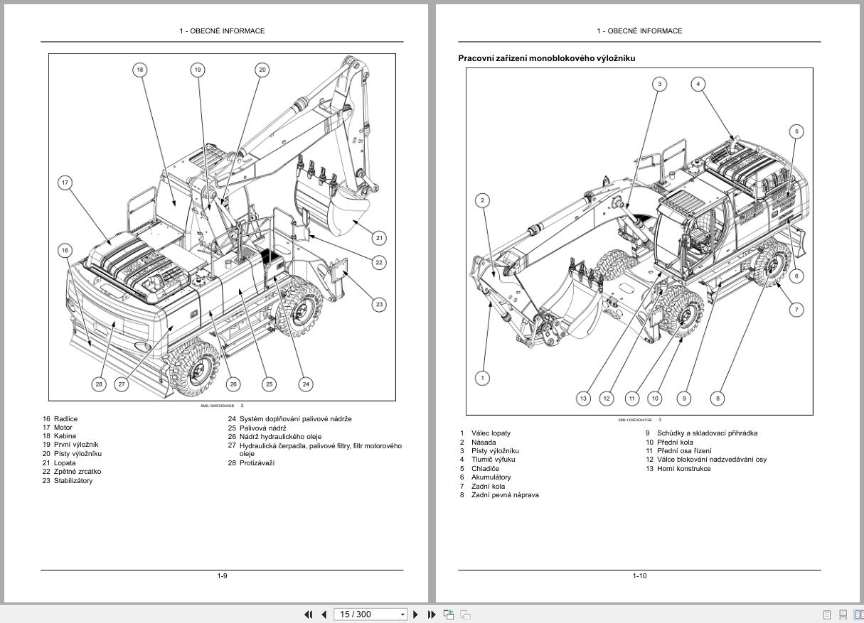 New Holland Wheeled Excavator WE210B Operators Manual 47440723 2013 CZ (2)
