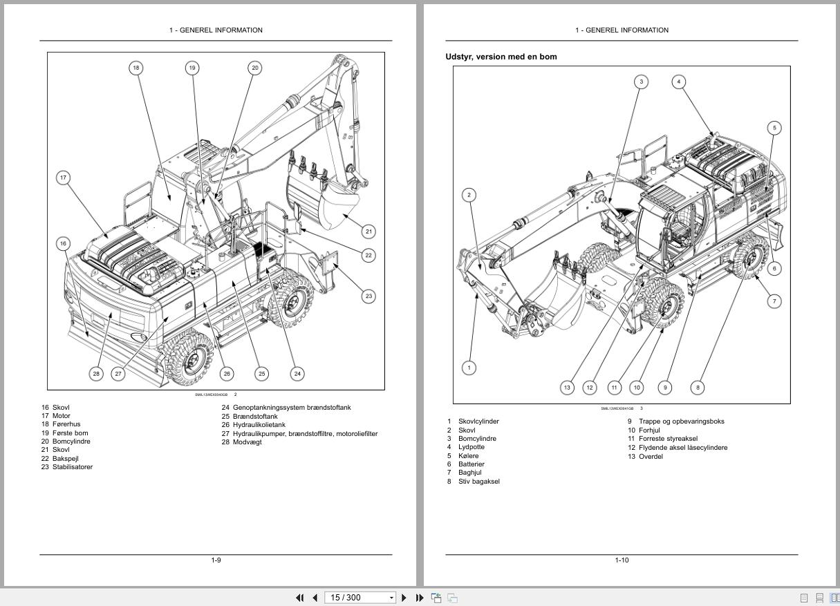 New Holland Wheeled Excavator WE210B Operators Manual 47485169 2013 DK (2)