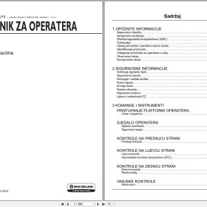 New Holland Wheeled Excavator WE210B Operators Manual 47986966 2016 HR (1)