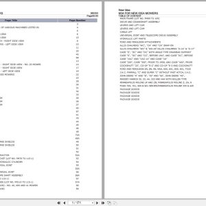 New Idea Mowers M34 Parts Catalog (1)