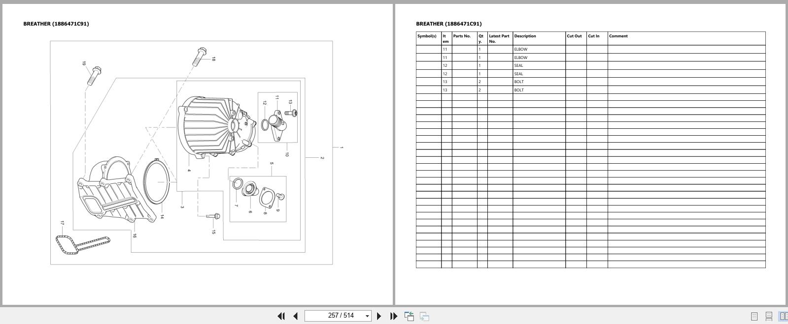 Perkins Engine 1606A E93TAG Spare Parts Catalog 3
