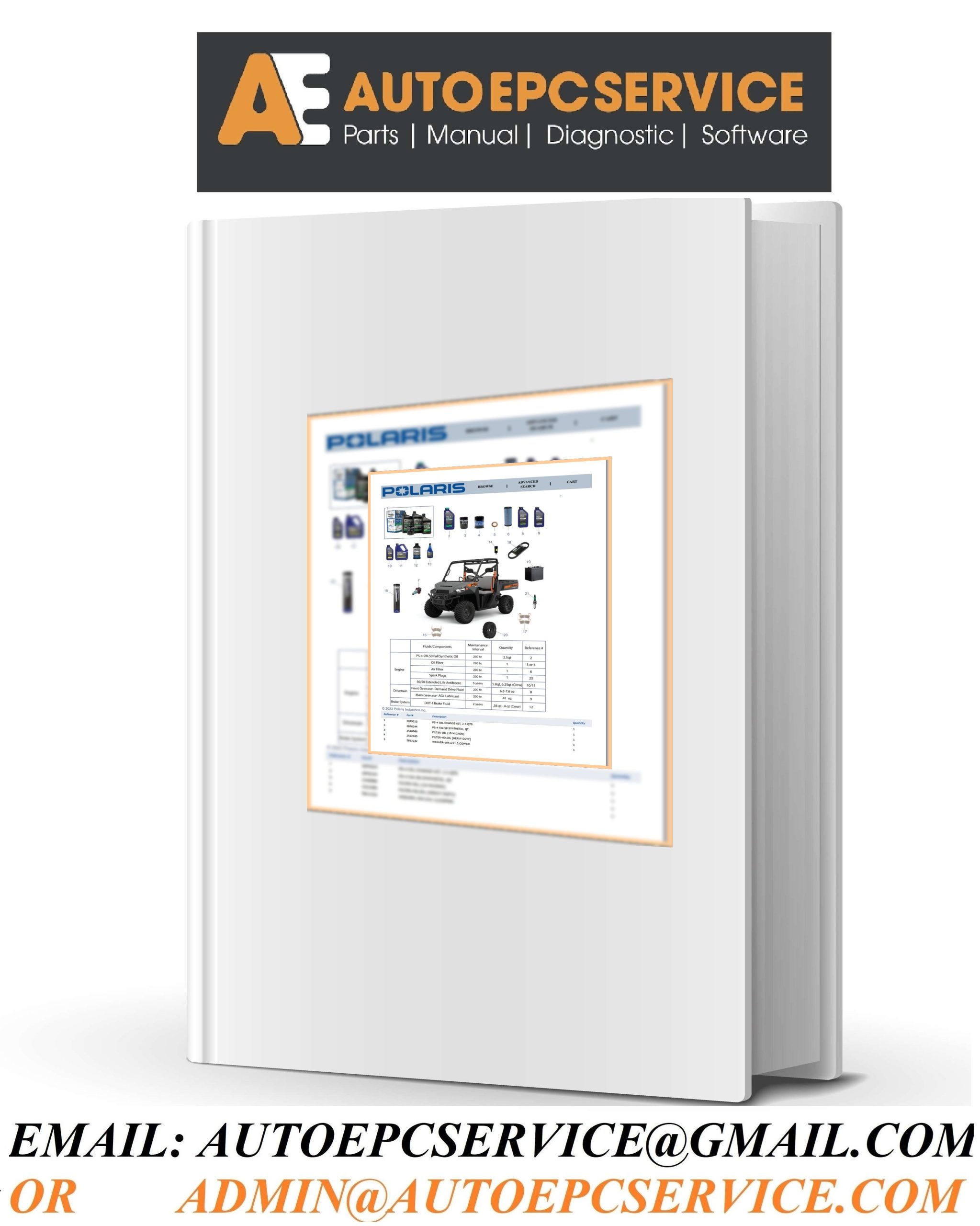 Polaris Commercial & Power Parts Catalog PDF 3.63GB (1)