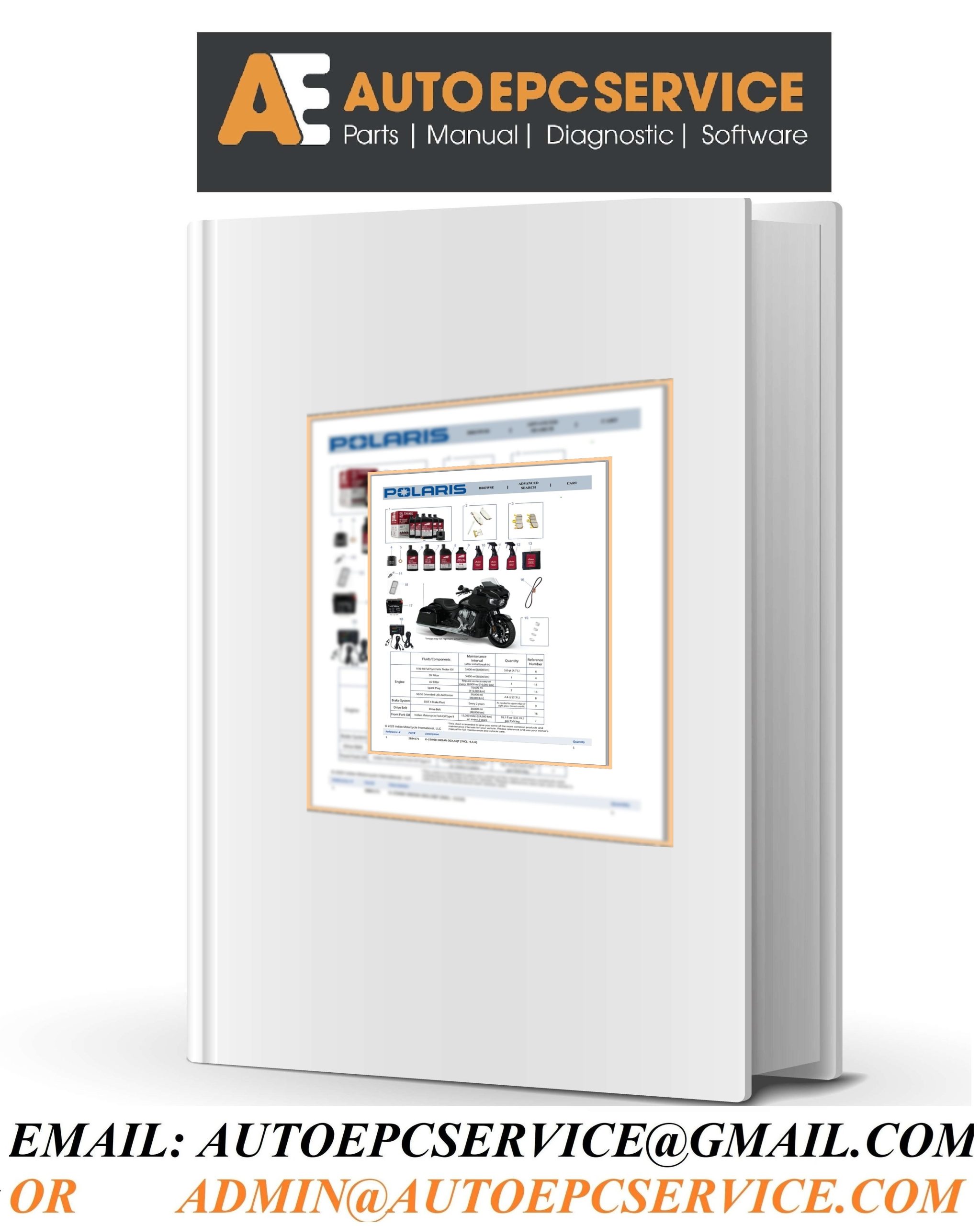 Polaris On Road Vehicles Parts Catalog PDF 20.7GB (1)