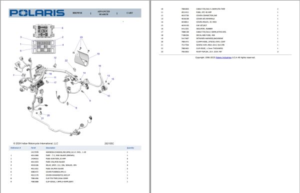 Polaris On Road Vehicles Parts Catalog PDF 20.7GB (3)