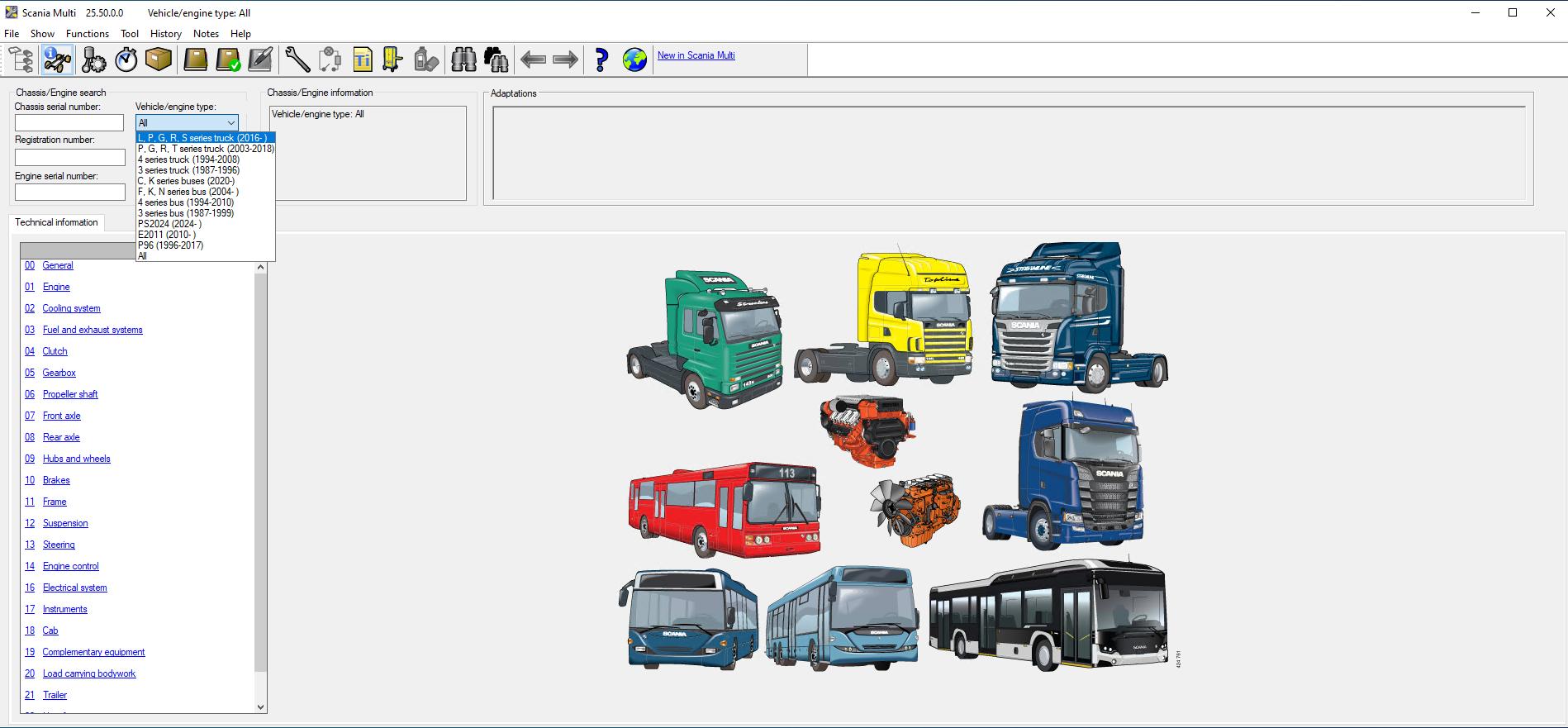 Scania Multi 10.2025 EPC Workshop Manual 3