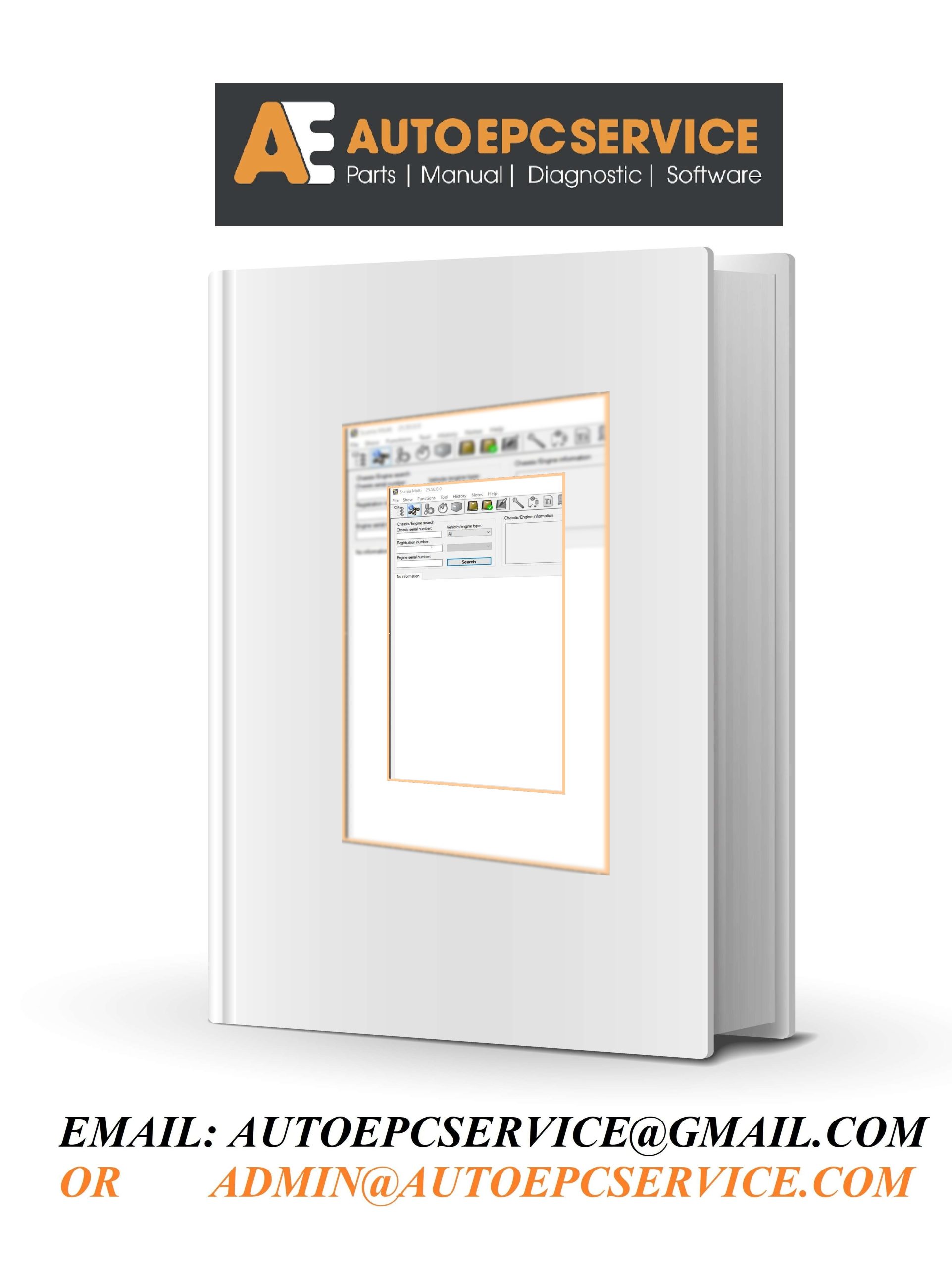 Scania Multi 10.2025 EPC Workshop Manual Cover