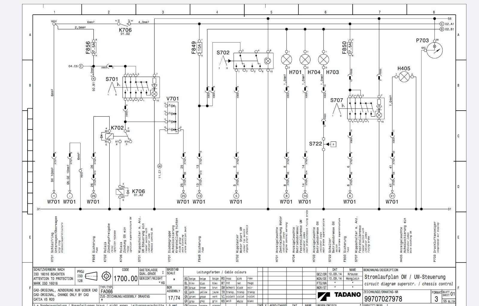Tadano Crane ATF 100G 4 Service Manual & Circuit Diagrams (6)