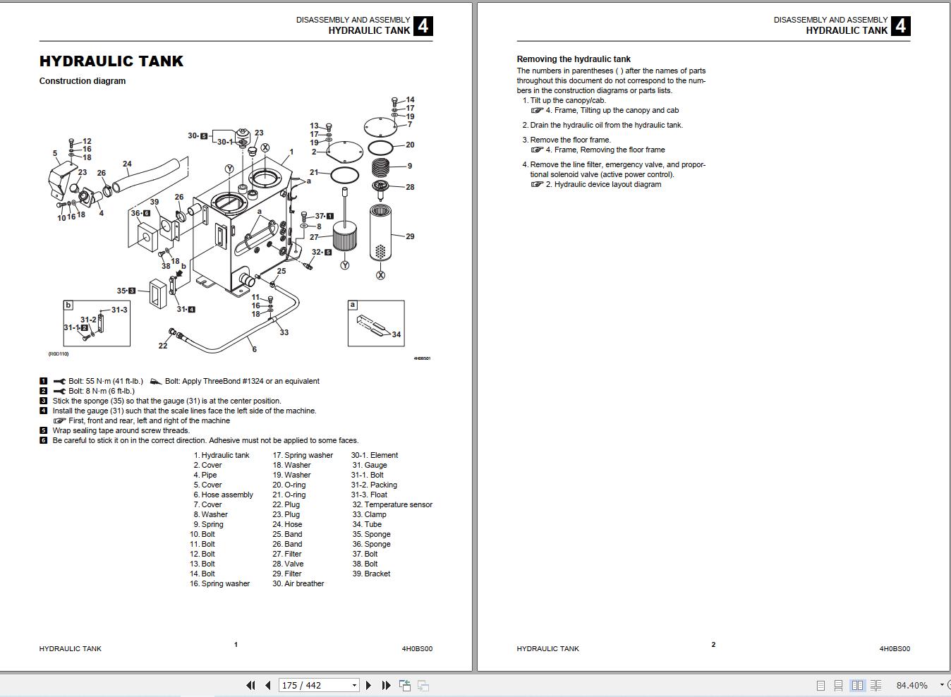 Takeuchi Track Loader TL12R2 Workshop Manual WETL12R E XI 2
