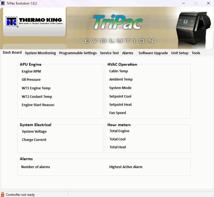 ThermoKing Evolution Service Tool 1