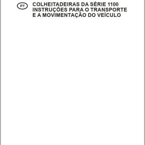 Tigercat 1100 SERIES Vehicle Moving And Transporting Instructions 75060APORC EN PT (1)