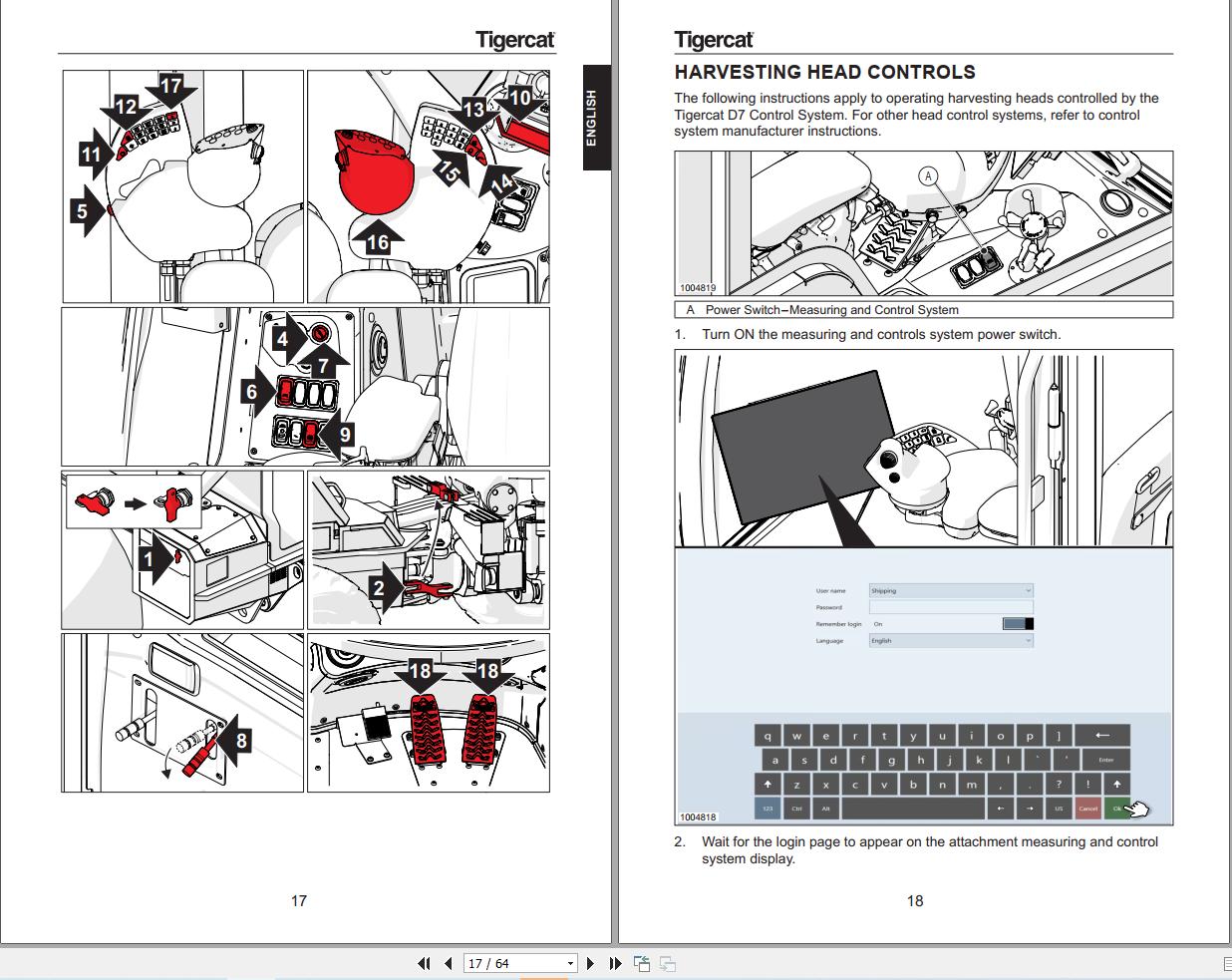 Tigercat 1100 SERIES Vehicle Moving And Transporting Instructions 75060ARUSC EN RU (2)