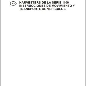 Tigercat 1100 SERIES Vehicle Moving And Transporting Instructions 75060ASPAC EN ES (1)