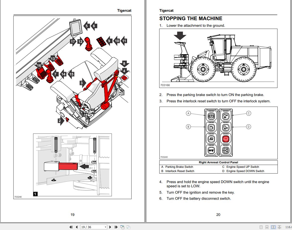 Tigercat 700H SERIES Vehicle Moving And Transporting Instructions 73995AENGC (2)