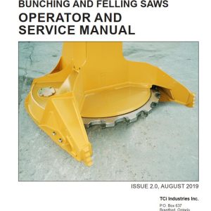 Tigercat Bunching And Felling Saws Operator and Service Manual 59003ATCIENG (1)