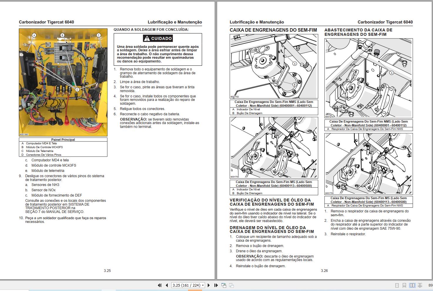 Tigercat Carbonizer 6040 Operator Manual 71822APOR PT (2)