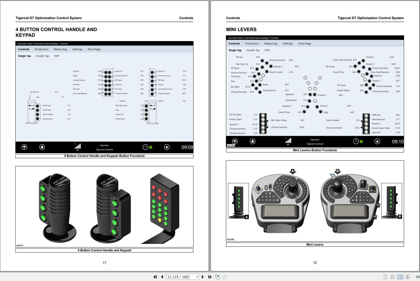Tigercat Optimization Control System D7 Operator Manual 67569AENGC (2)