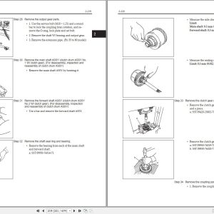 Toyota Forklift 8FG35U to 8FGC70U Repair Manual CE104 2