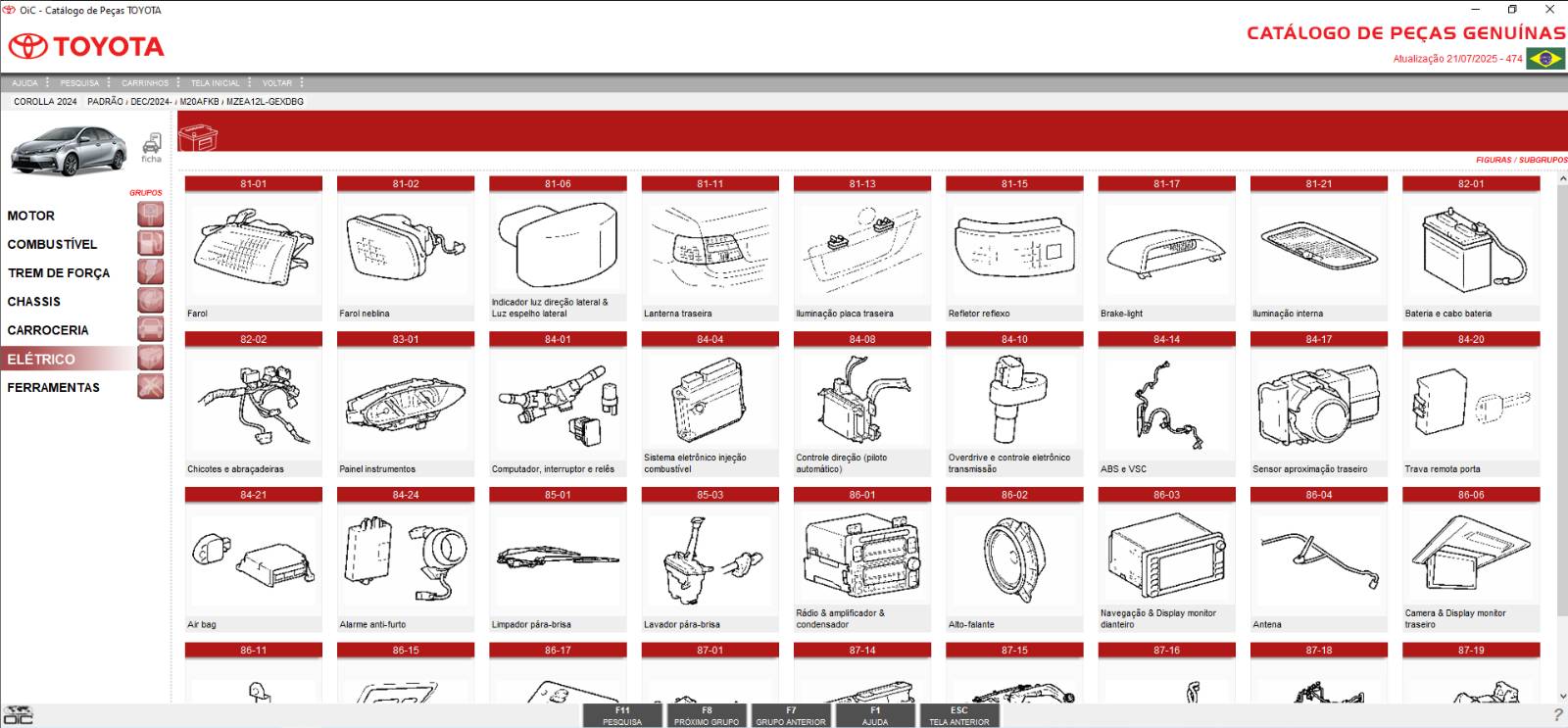 Toyota OIC Brazil 07.2025 Electronic Parts Catalog 4