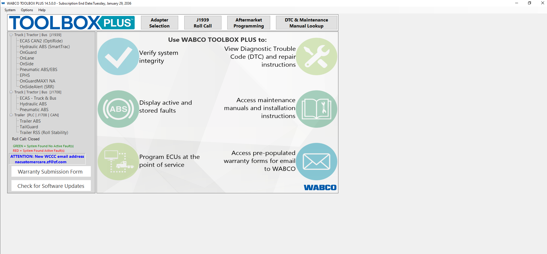 UL WABCO TOOLBOX PLUS 14.5 ECAS V3.00 Remote Installation 4