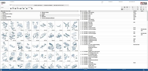 VMware Audi EPC 8.3 01.2026 1636 Spare Parts Catalog 4