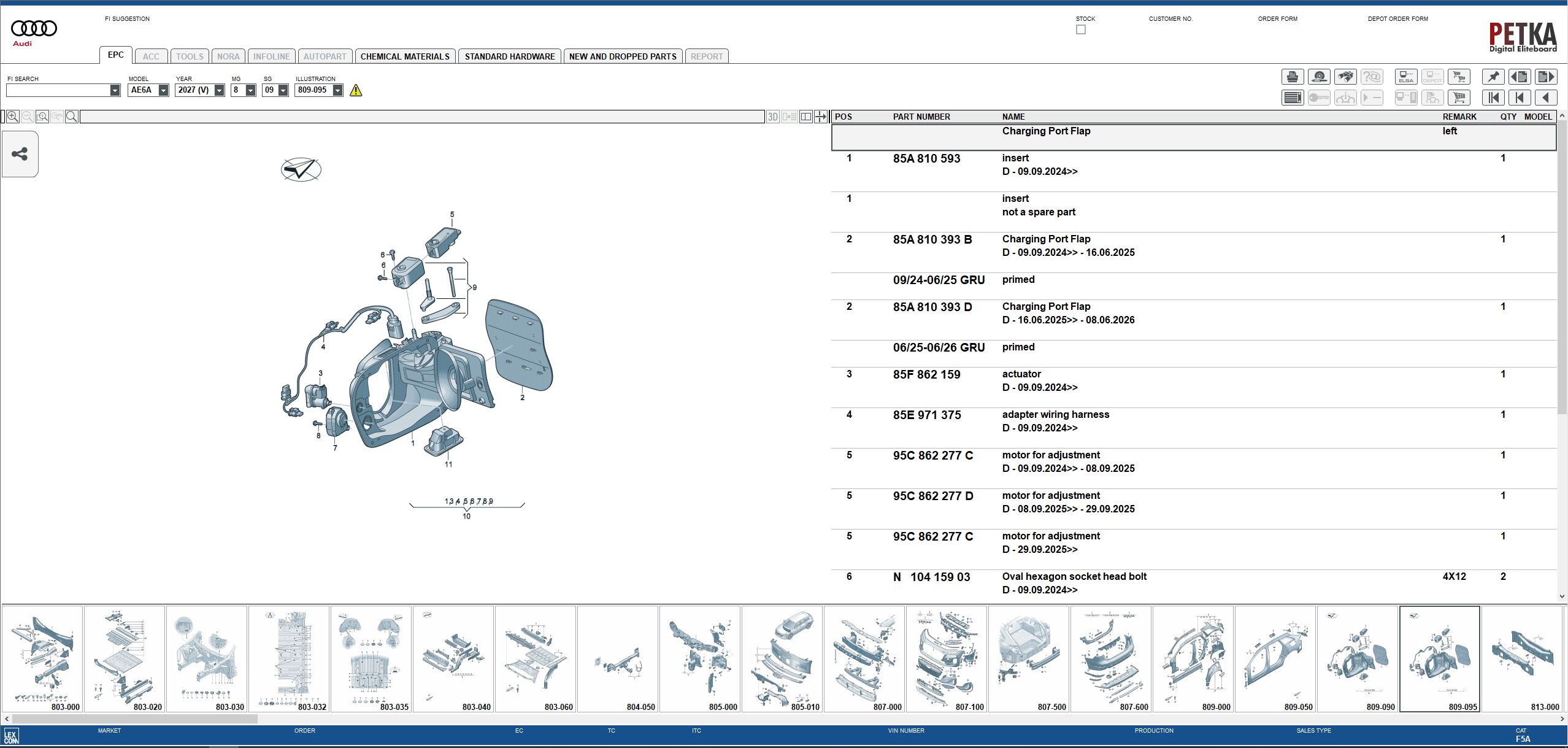 VMware Audi EPC 8.3 01.2026 1636 Spare Parts Catalog 5