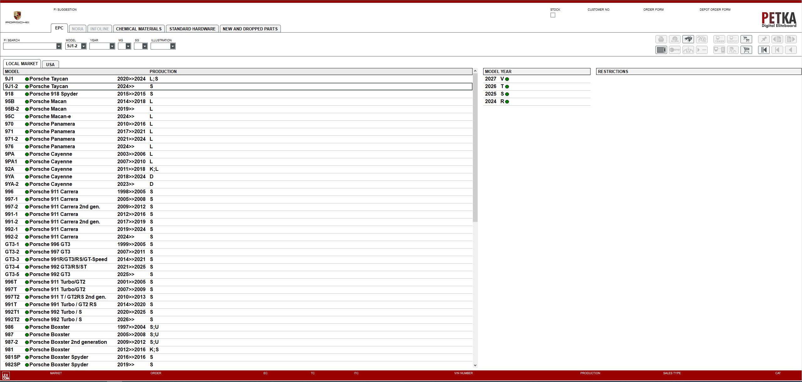 VMware Porsche EPC 8.3 01.2026 848 Spare Parts Catalog 3