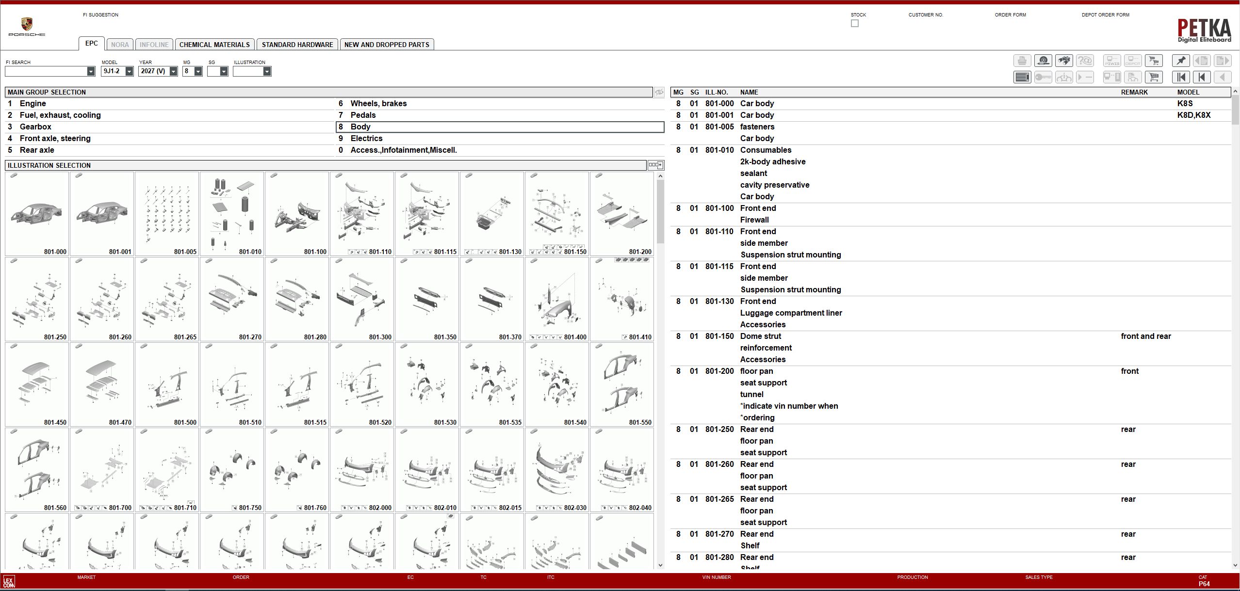 VMware Porsche EPC 8.3 01.2026 848 Spare Parts Catalog 4