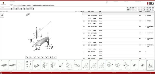 VMware Porsche EPC 8.3 01.2026 848 Spare Parts Catalog 56
