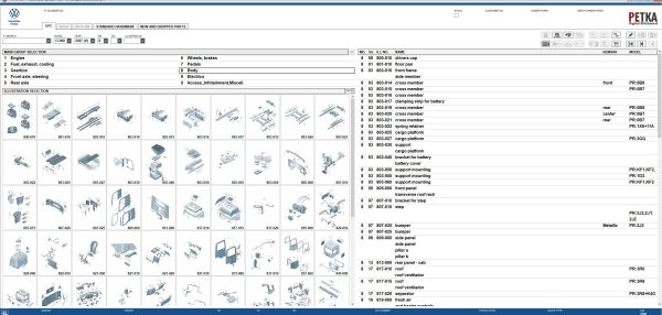 VMware Volkswagen Truck Bus EPC 8.3 01.2026 1636 Spare Parts Catalog Program 3